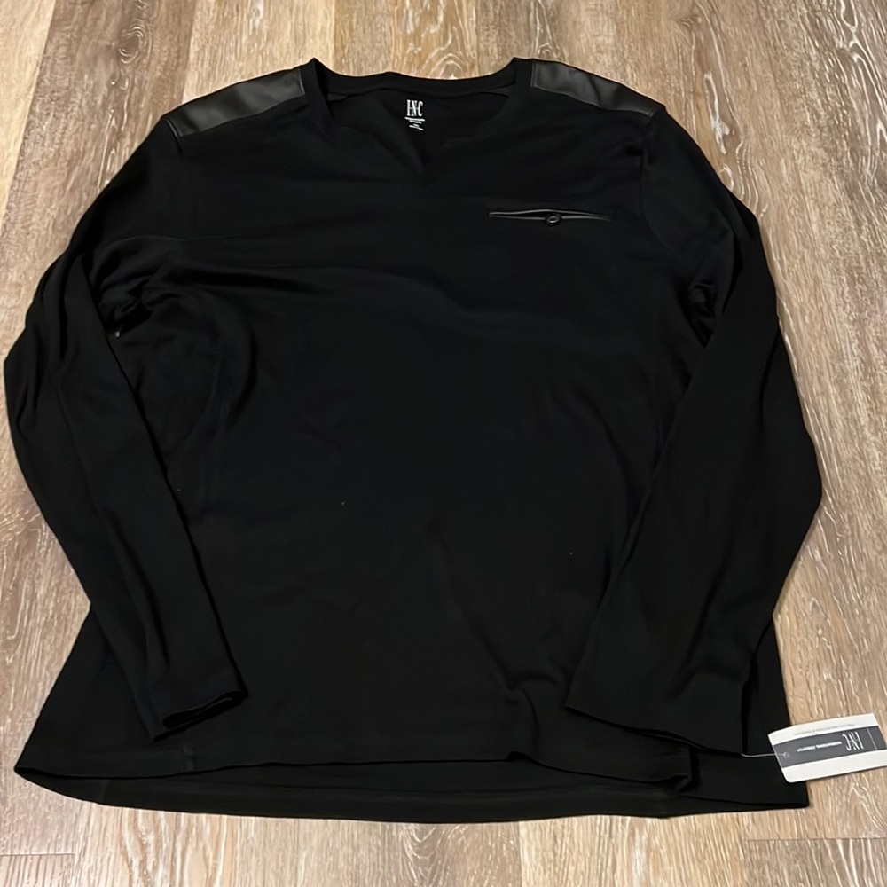 INC V-Neck Knit Sweater